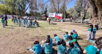 Alumnos del Colegio Cumbres del Choapa disfrutaron con
