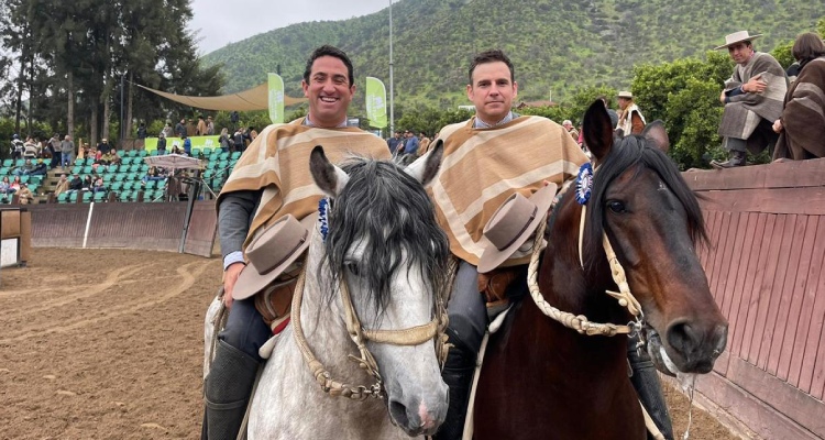 Emiliano Ruiz y Nicolás Barros fueron terceros en Batuco:
