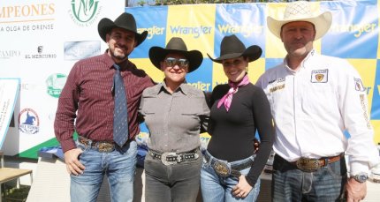 Con gran éxito se disputó la V Copa Doña Olga de Orense en el inicio de la temporada de reining