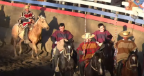 Los Cornejo fueron figuras en San José de la Mariquina con las mantas de Vista Volcán