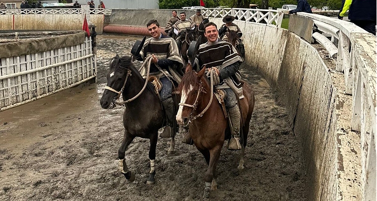 Diego Soto completó segunda collera ahora con Vittorio Cavalieri