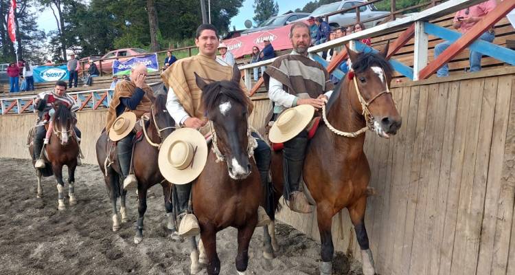 Fehring y Hornig sumaron una gran alegría en el Rodeo Libre del Club Loncotoro