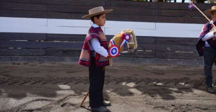 Niños y grandes disfrutaron de la siempre entretenida Serie Caballitos de Palo