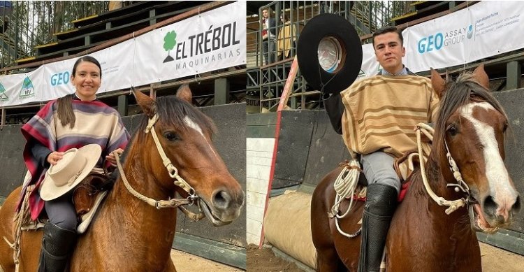 Una consagrada y un debutante: Las voces de los campeones de la rienda universitaria