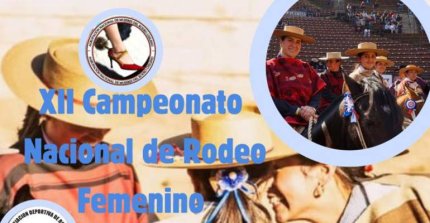 Están abiertas las inscripciones para el XII Campeonato Nacional de Rodeo Femenino