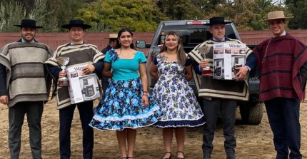 Cerda y De la Jara dieron con la fórmula y celebraron en el rodeo del Club Vitacura