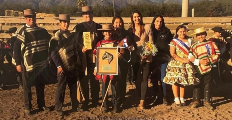 Una cincuentena de niños se lució en el I Encuentro de Pruebas Funcionales de Caballitos de Palo