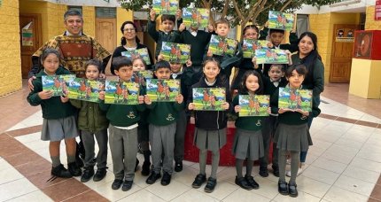 Criadores de Choapa visitaron colegios para entregar libro de "Cuentos del Caballo Chileno"
