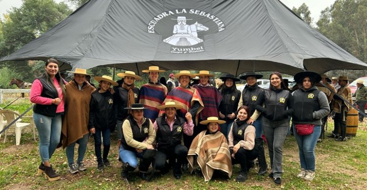 Johanna Lahnsteiner completó su gira con Cabalgata y Día de Campo en Yumbel