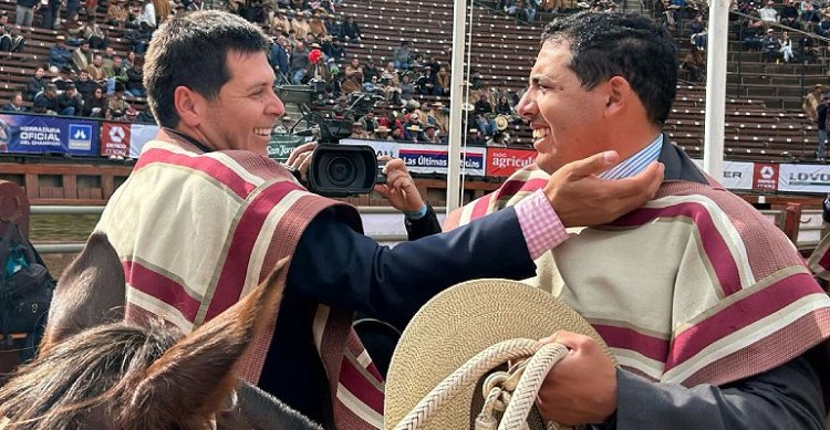 Pino y Tamayo se adueñan de la tarde en Rancagua con triunfo en la Serie Yeguas