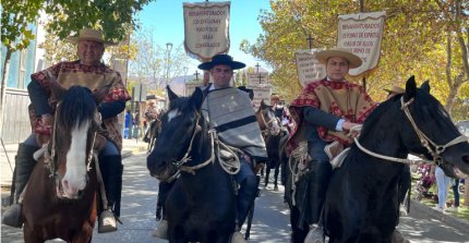 La peregrinación de Semana Santa de los participantes del Interasociaciones de Salamanca