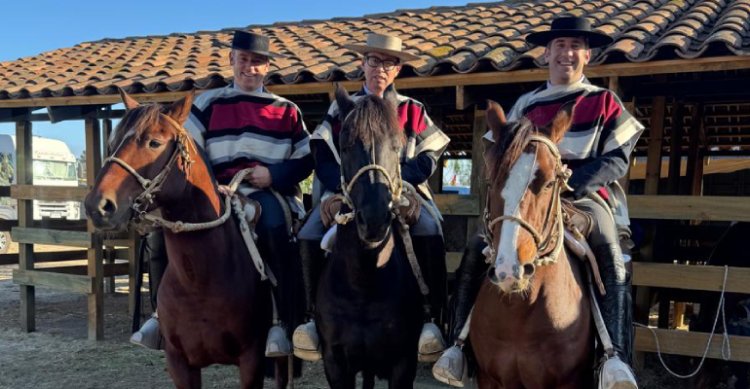 Guillermo Olave se sumó al Criadero Palquibudi IV de la familia Moreno