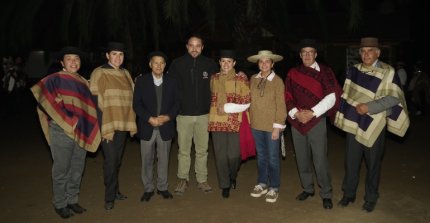 La ceremonia de bienvenida del XIII Campeonato Nacional de Rodeo Femenino