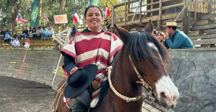 Marta Hernández conquistó la Rienda del XIII Nacional de Rodeo Femenino