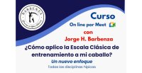 Jorge Barbenza, experto en entrenamiento deportivo: "El caballo puede tener un mucho mejor desempeño"