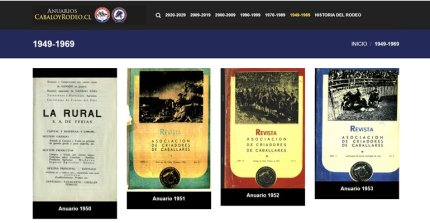 ¿Dónde se pueden ver los Anuarios históricos de los Criadores y Ferochi?