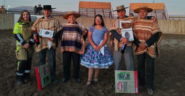 Pedro David Pinto y Manuel Macaya tuvieron un domingo inspirado en rodeo del Club Vallenar