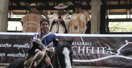 Cristóbal Middleton Muñoz sumó experiencia en la Rienda con su actuación en rodeo del Club Lago Panguipulli