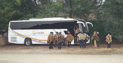 Delegación de Quillón se trasladó hasta Claro de Luna para presenciar Clínica de Rienda Sin Fronteras