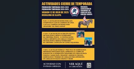Criadores de Choapa tendrán interesantes talleres y premiación este sábado en Illapel