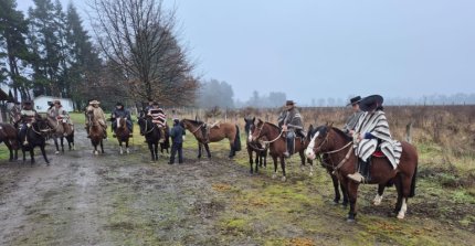Así fue la gran cabalgata familiar del Club Vilcún
