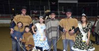 Con harta pasión y buenas colleras se corrió el tradicional Rodeo "De Quincha en Quincha"