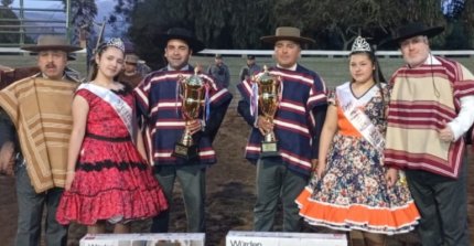 Matthews y Núñez cosecharon el primer y tercer lugar en el Provincial del Club Limache