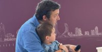 Benjamín Uberti realizó charlas para niños sobre el Caballo de Raza Chilena en Qatar