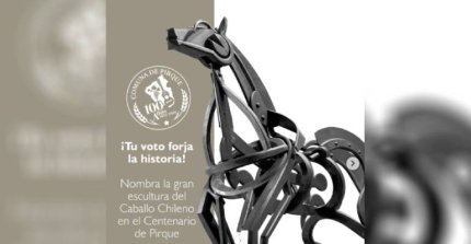 El Africano o Pircano: Municipalidad de Pirque lanzó votación para nombrar gran escultura del Caballo Chileno