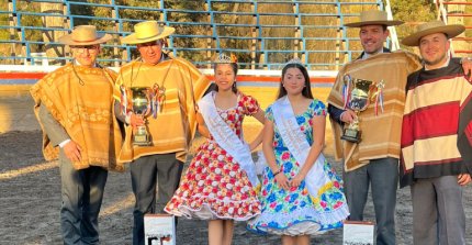 Santa Bernardita obtuvo un lindo premio en su travesía por Salamanca