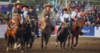 Intercambio Cultural de Amazonas: Escuadras femeninas brillaron en el Parque Padre Hurtado