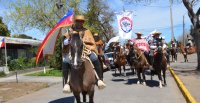 La participación de Ferochi en el Desfille por los 211 años de la Batalla de Rancagua