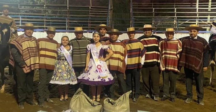 Rubén y Manuel Palacios ganaron a lo grande el rodeo del Club Maipú