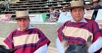 José Antonio Bozo y Francisco Cardemil tuvieron una sólida actuación en rodeo del Club Romeral