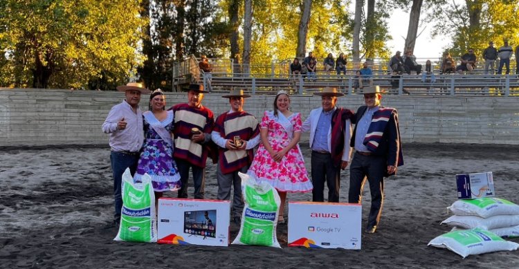 Claudio Krause y Benjamín García sacaron cuentas alegres en Quilaco Campamento