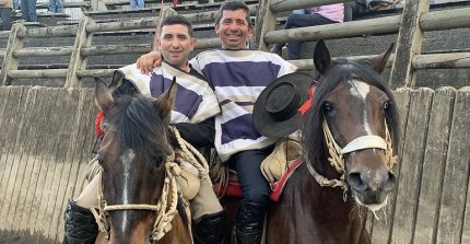 Los Castañeda ganaron el Interasociaciones del Club Vilcún y completaron su segunda collera