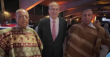 Directores Ives Richasse y Faruk Touma representaron a Ferochi en la gala del COCh