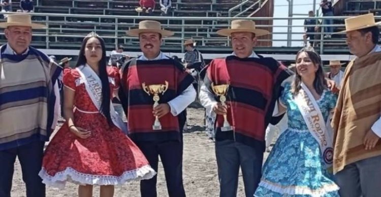 Hermanos Ortega triunfaron en el Rodeo de Putaendo y clasificaron para el selectivo Norte