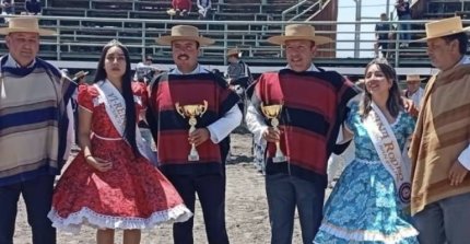 Hermanos Ortega triunfaron en el Rodeo de Putaendo y clasificaron para el selectivo Norte