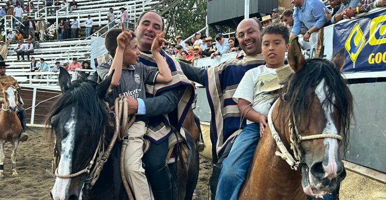 Peleco a paso firme en Los Angeles: Celebró en la Tercera A con la collera vicecampeona de Chile