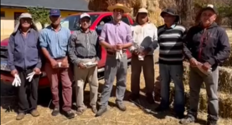 Asociación de Rodeo Osorno llevó ayuda solidaria a zonas afectadas por incendios en Portezuelo