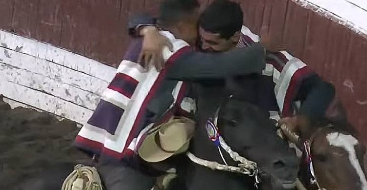 Cristian Guerra y Jorge Ramírez ganaron el XXIII Campeonato Nacional de Rodeo Campesino