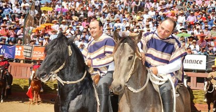 Emotiva despedida tuvieron Compadre y Caballero en la Monumental de Rancagua