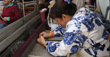 Marcela Romagnoli y presencia de los Oficios Patrimoniales en Rancagua: "A la gente les fascina verlos trabajar ahí en directo"