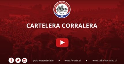 La Cartelera de TV Corralera para los rodeos del 11 y 12 de abril