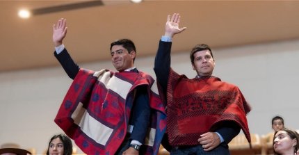 La visita de los Campeones de Chile al Parlamento