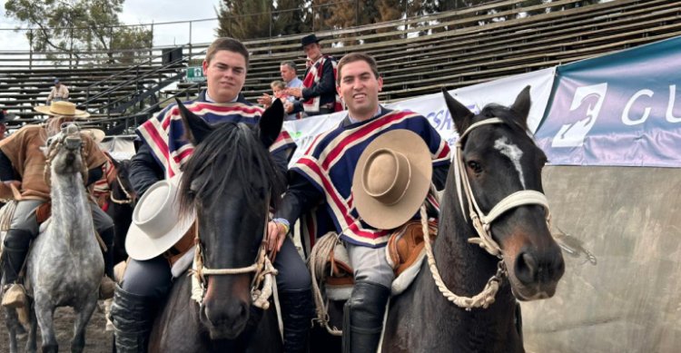 Santa María y Vidaurrazaga mostraron nivel de excelencia en la Serie Caballos del Universitario