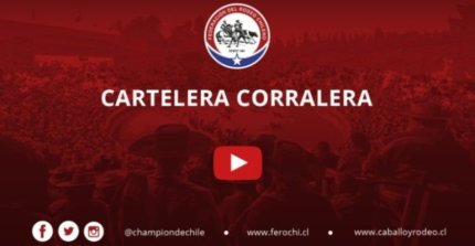 La Cartelera de la TV Corralera para los rodeos del 25 y 26 de abril