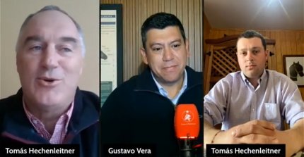 Padre e hijo: Los Hechenleitner visitaron CaballoyRodeo en Vivo