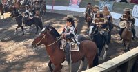 Las colleras premiadas a la Serie de Campeones de la Final de Rodeo Femenino